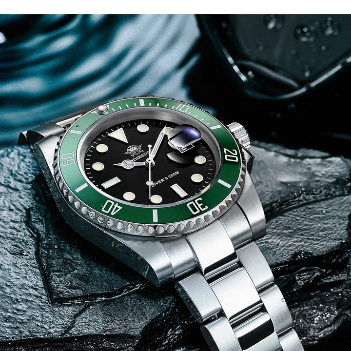 ADDIESDIVE Quartz Watch – Business & Sport, Waterproof, Stainless Steel