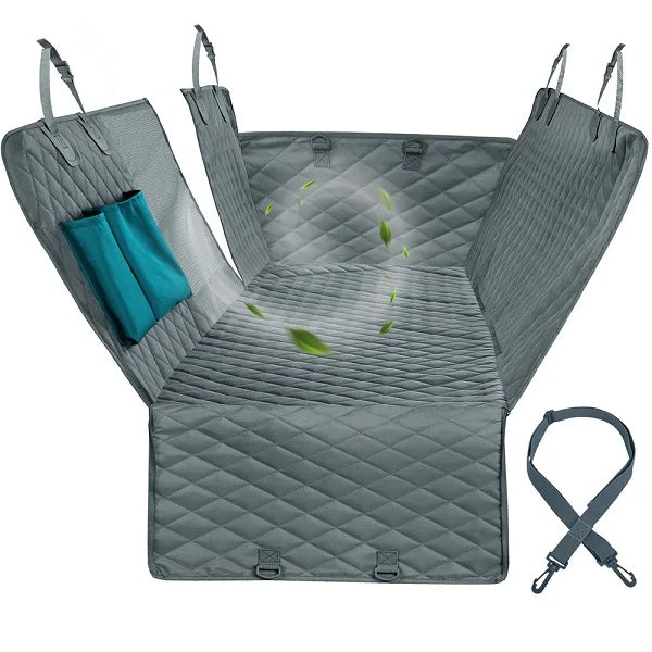 PETRAVEL-funda para asiento de coche para perros, impermeable, para viaje, hamaca, Protector de asiento trasero, estera, portador de seguridad para perros