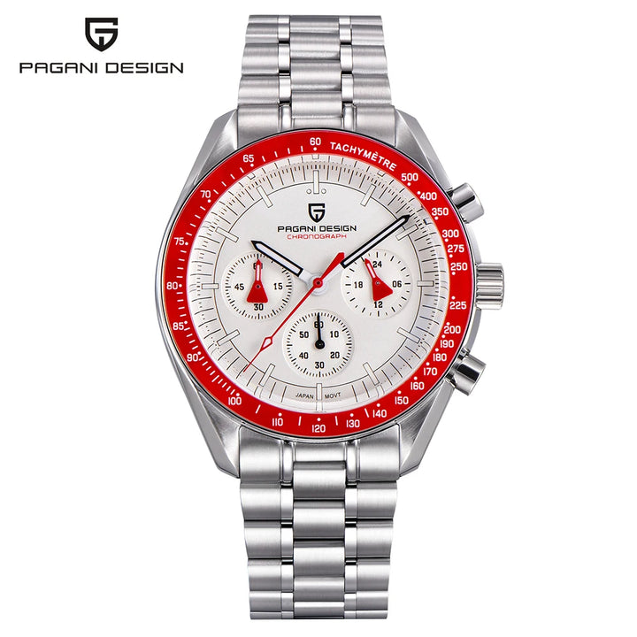 Pagani Design PD-1701B Chronograph Watch – Moonwatch Tribute, Sapphire Crystal