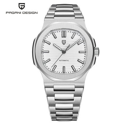 Pagani Design PD-1728 Men’s Automatic Watch – Rose Gold, Sapphire Crystal, 100M Water Resistant