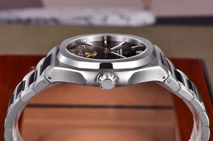 PAGANI DESIGN New Mechanical Hollow-Out Tourbillon Men's and woman's Watch Sport Elegant Sapphire Waterproof Watch Japan Movt 316L Steel Clock