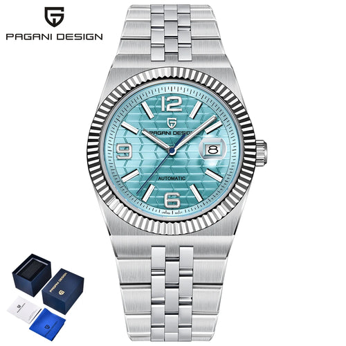 Pagani Design YS027 Men’s and woman's Automatic Watch – 3D Rhombus Dial, Miyota 8215, Sapphire Crystal, 100M Water Resistant