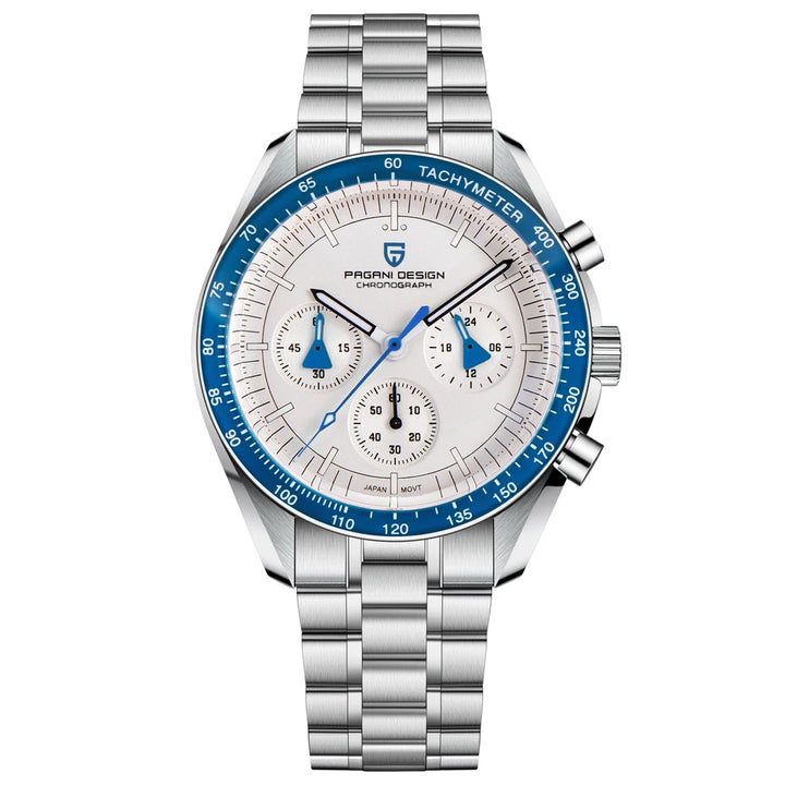 Pagani Design PD-1701B Chronograph Watch – Moonwatch Tribute, Sapphire Crystal