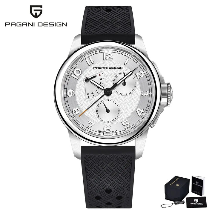 Pagani Design PD-1780 Quartz Watch – VH88 Movement, Ceramic Bezel, Sapphire Crystal