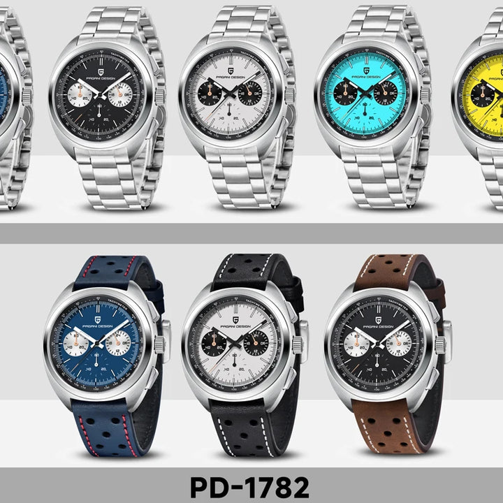 Pagani Design Quartz Chronograph Watch – Japan VK63 Movement, Sapphire Crystal