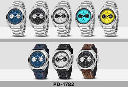 Pagani Design Men’s Quartz Chronograph Watch – Japan VK63 Movement, Sapphire Crystal, 100M Water Resistant