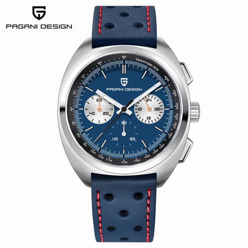 Pagani Design Men’s Quartz Chronograph Watch – Japan VK63 Movement, Sapphire Crystal, 100M Water Resistant