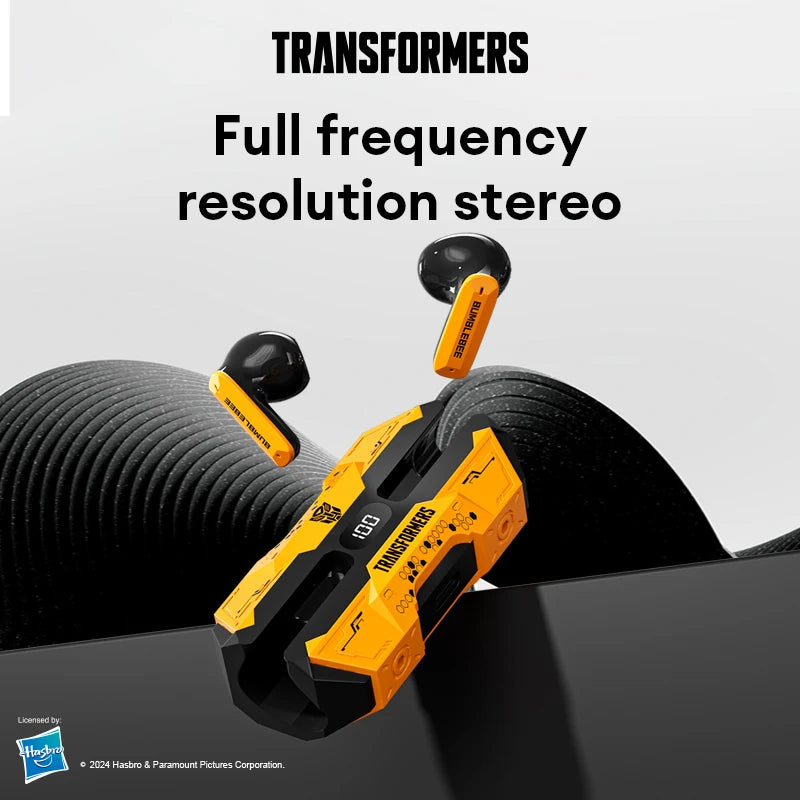 Nuevos transformadores TF-T51 TWS auriculares inalámbricos de larga resistencia con pantalla LED de potencia auriculares Bluetooth V5.4 llamadas HD auriculares