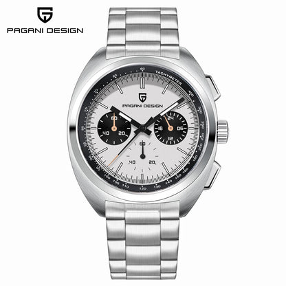 Pagani Design Men’s Quartz Chronograph Watch – Japan VK63 Movement, Sapphire Crystal, 100M Water Resistant