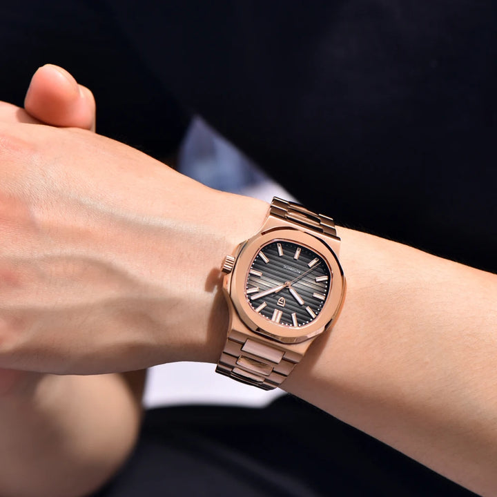 Pagani Design PD-1728 Automatic Watch – Rose Gold, Sapphire Crystal