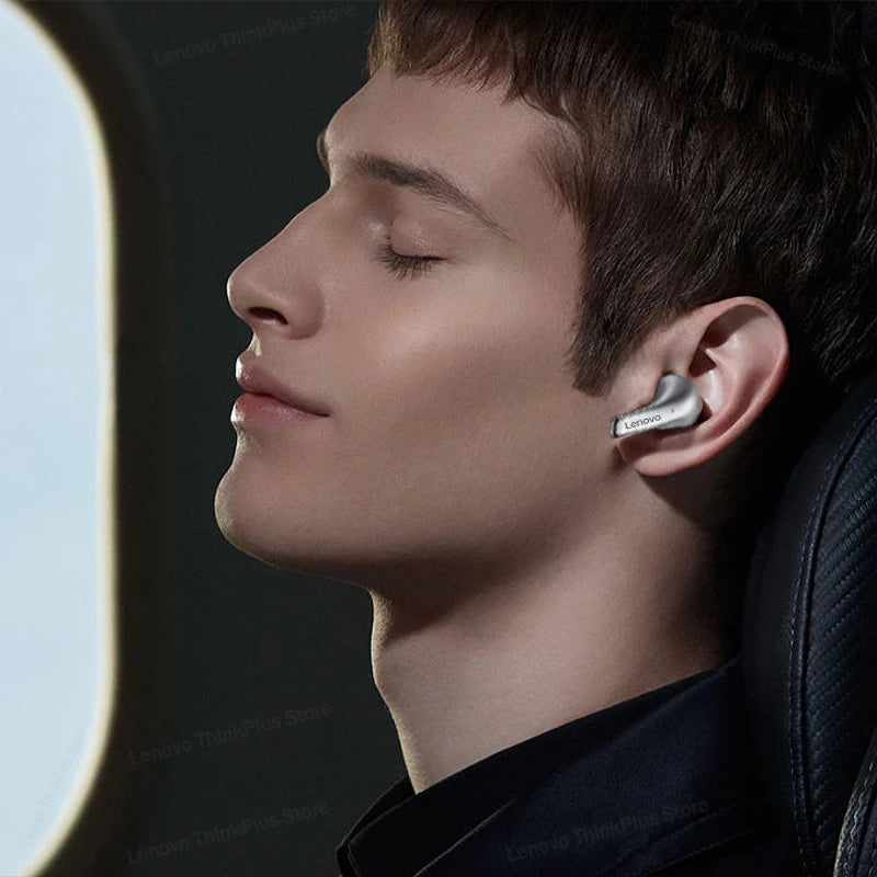Lenovo-auriculares inalámbricos con Bluetooth LP5 100% originales, cascos de música HiFi con micrófono, deportivos, resistentes al agua, novedad de 2021