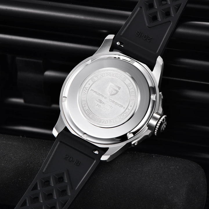 Pagani Design PD-1780 Quartz Watch – VH88 Movement, Ceramic Bezel, Sapphire Crystal