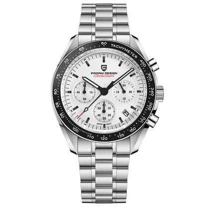 Pagani Design PD-1701B V5 Men’s Chronograph Watch – Moonwatch Tribute, Sapphire Crystal, 100M Water Resistant