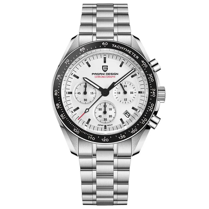 Pagani Design PD-1701B Chronograph Watch – Moonwatch Tribute, Sapphire Crystal