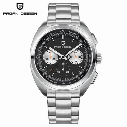 Pagani Design Men’s Quartz Chronograph Watch – Japan VK63 Movement, Sapphire Crystal, 100M Water Resistant
