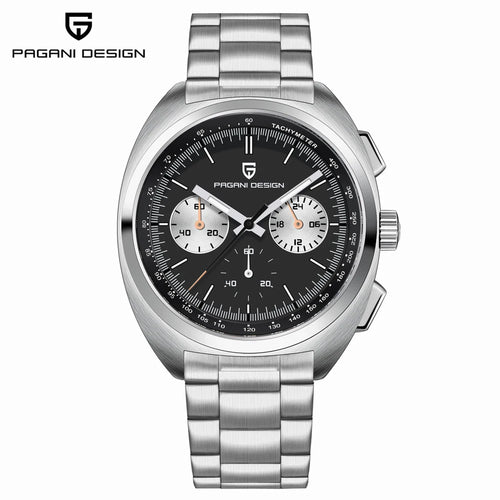 Pagani Design Men’s Quartz Chronograph Watch – Japan VK63 Movement, Sapphire Crystal, 100M Water Resistant