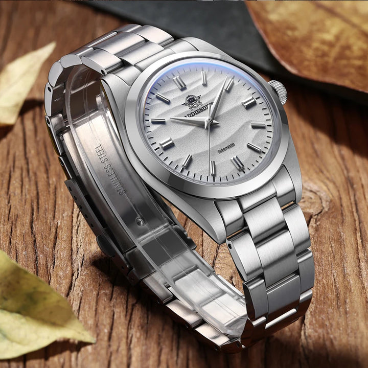 ADDIESDIVE AD2030 Quartz Dress Watch – 3D Sand Dial