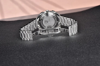 Pagani Design Men’s Quartz Chronograph Watch – Japan VK63 Movement, Sapphire Crystal, 100M Water Resistant