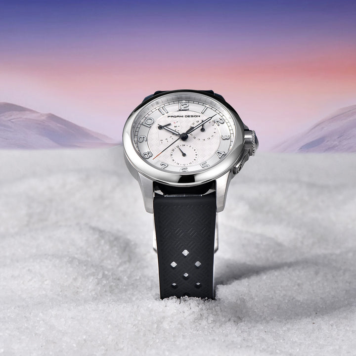 Pagani Design PD-1780 Quartz Watch – VH88 Movement, Ceramic Bezel, Sapphire Crystal