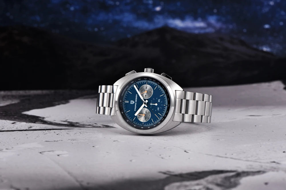 Pagani Design Men’s Quartz Chronograph Watch – Japan VK63 Movement, Sapphire Crystal, 100M Water Resistant