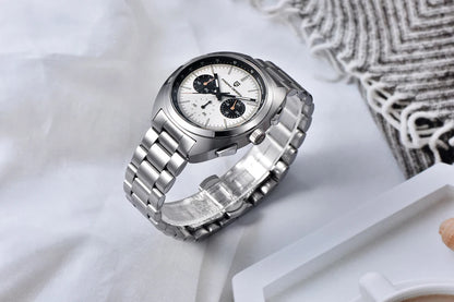 Pagani Design Men’s Quartz Chronograph Watch – Japan VK63 Movement, Sapphire Crystal, 100M Water Resistant