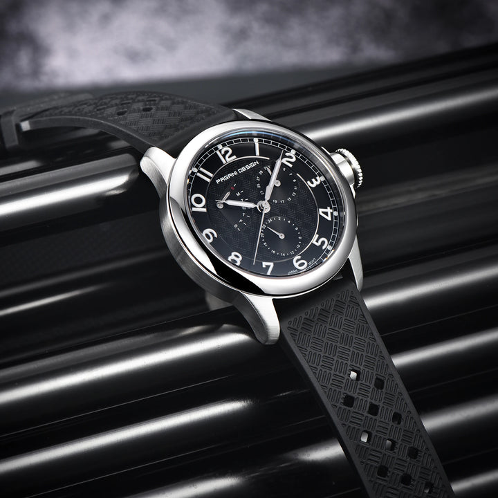 Pagani Design PD-1780 Quartz Watch – VH88 Movement, Ceramic Bezel, Sapphire Crystal