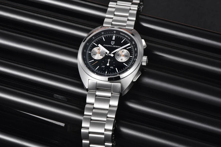 Pagani Design Quartz Chronograph Watch – Japan VK63 Movement, Sapphire Crystal