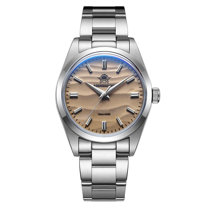 ADDIESDIVE AD2030 Quartz Dress Watch – 3D Sand Dial