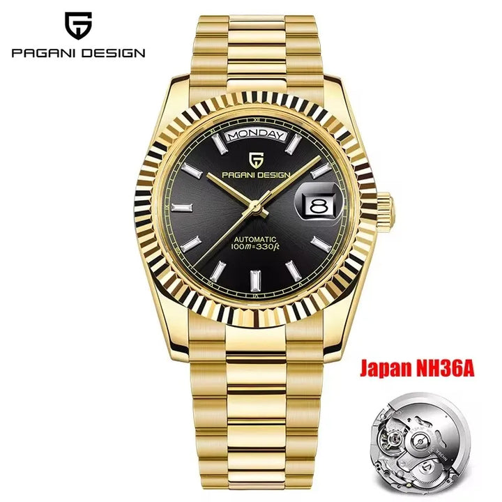 Pagani Design DD40 Automatic Watch – NH36A Movement, Sapphire Crystal