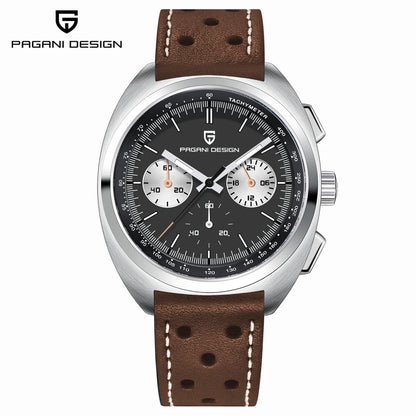 Pagani Design Men’s Quartz Chronograph Watch – Japan VK63 Movement, Sapphire Crystal, 100M Water Resistant