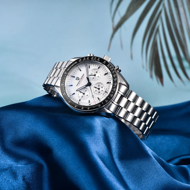Pagani Design PD-1701B Chronograph Watch – Moonwatch Tribute, Sapphire Crystal