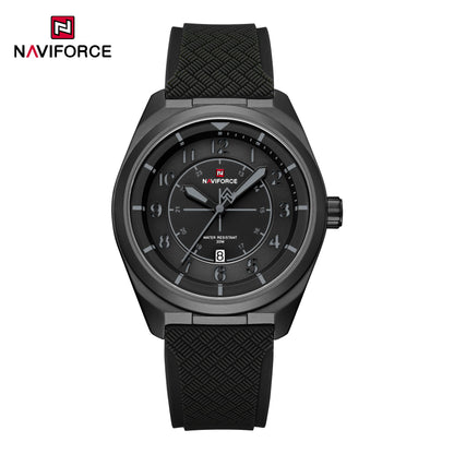 NAVIFORCE NF9281T Men's Quartz Watch – Tactical Style, Shockproof, 30M Waterproof, Silicone Strap
