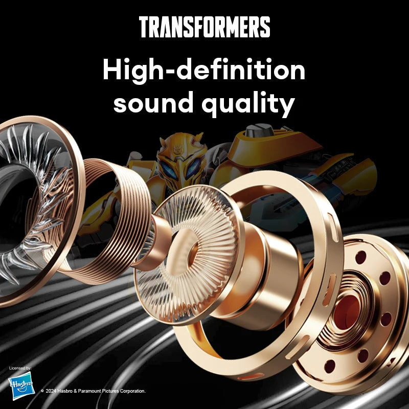 Nuevos transformadores TF-T51 TWS auriculares inalámbricos de larga resistencia con pantalla LED de potencia auriculares Bluetooth V5.4 llamadas HD auriculares