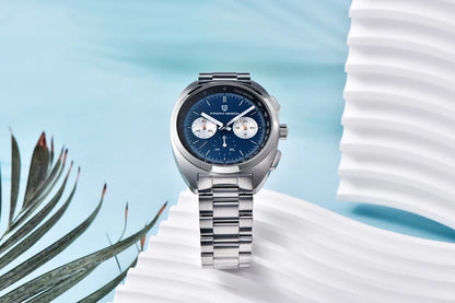 Pagani Design Men’s Quartz Chronograph Watch – Japan VK63 Movement, Sapphire Crystal, 100M Water Resistant