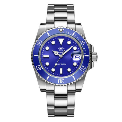 ADDIESDIVE Men’s Quartz Watch – Business & Sport, Waterproof, Stainless Steel