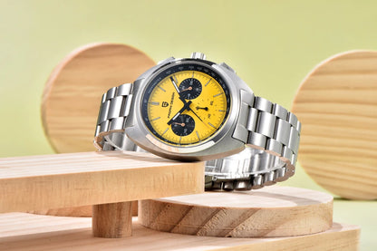 Pagani Design Men’s Quartz Chronograph Watch – Japan VK63 Movement, Sapphire Crystal, 100M Water Resistant