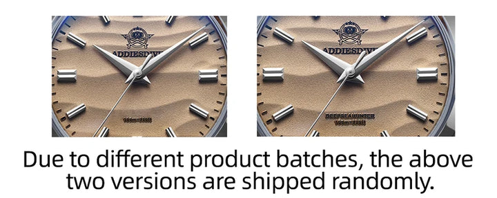 ADDIESDIVE AD2030 Quartz Dress Watch – 3D Sand Dial