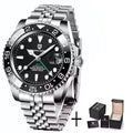 Pagani Design PD-1662 Men’s GMT Automatic Watch – 40mm, Sapphire Crystal, 100M Water Resistant