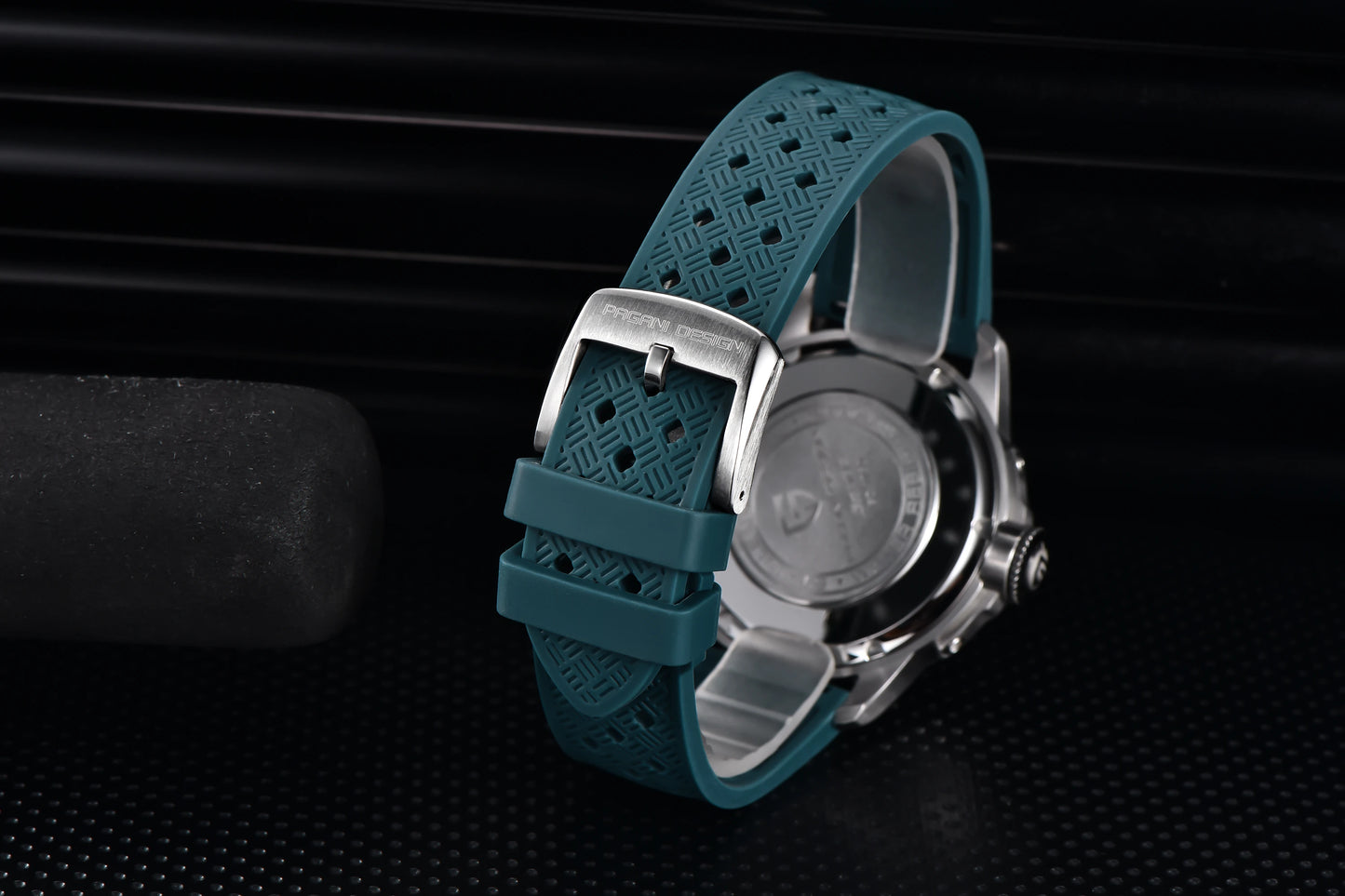 Pagani Design PD-1780 Men’s Quartz Watch – VH88 Movement, Ceramic Bezel, Sapphire Crystal, 100M Water Resistant