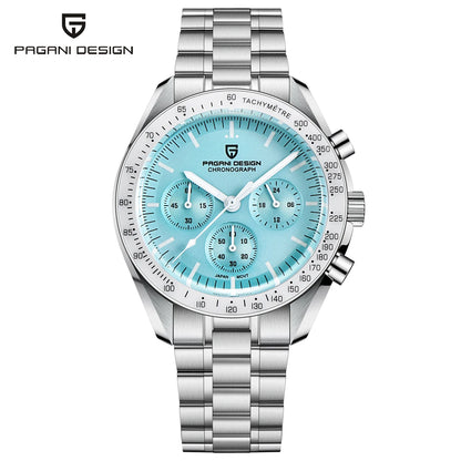 Pagani Design PD-1701B V5 Men’s Chronograph Watch – Moonwatch Tribute, Sapphire Crystal, 100M Water Resistant
