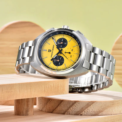 Pagani Design Men’s Quartz Chronograph Watch – Japan VK63 Movement, Sapphire Crystal, 100M Water Resistant