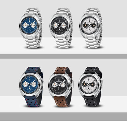 Pagani Design Men’s Quartz Chronograph Watch – Japan VK63 Movement, Sapphire Crystal, 100M Water Resistant