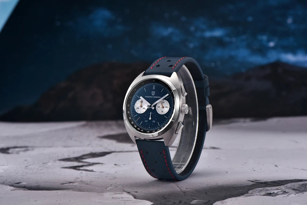 Pagani Design Men’s Quartz Chronograph Watch – Japan VK63 Movement, Sapphire Crystal, 100M Water Resistant