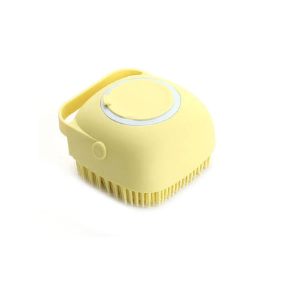 Cepillo de baño para mascotas, masajeador de silicona suave, Gel de ducha, cepillo de baño, herramientas de limpieza, peine, suministros de limpieza para perros y gatos