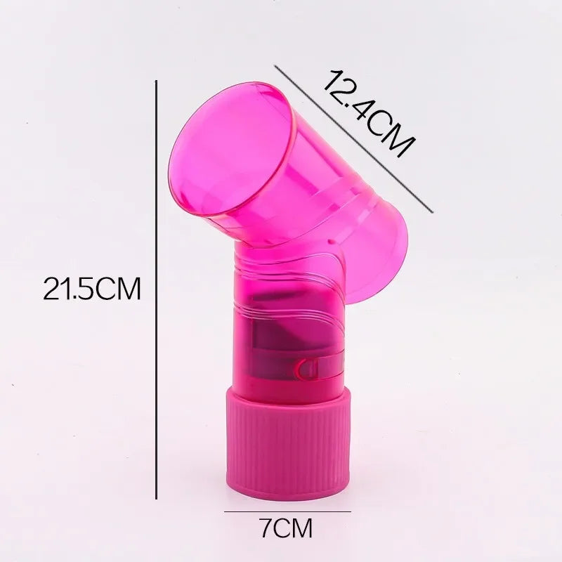 Difusor de pelo DIY para salón, rodillo mágico para el pelo, gorro de secado, secador de pelo, rizo de viento, cubierta para secador de pelo, herramientas de estilismo para el cuidado del cabello, accesorio