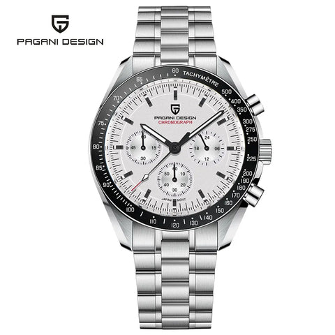 Pagani Design PD-1701B Chronograph Watch – Moonwatch Tribute, Sapphire Crystal