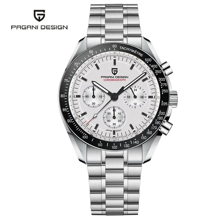 Pagani Design PD-1701B Chronograph Watch – Moonwatch Tribute, Sapphire Crystal