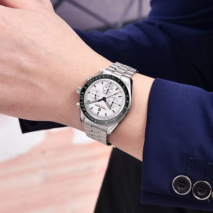Pagani Design PD-1701B Chronograph Watch – Moonwatch Tribute, Sapphire Crystal