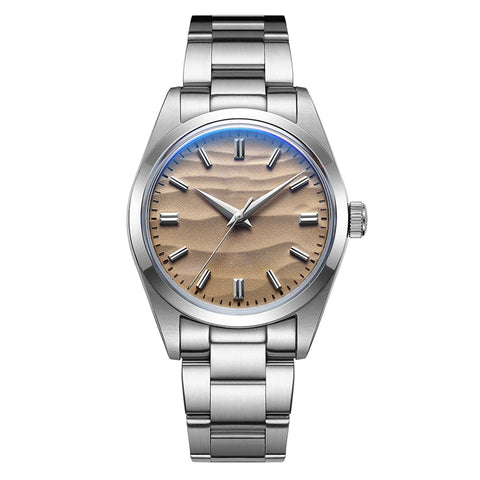 ADDIESDIVE AD2030 Quartz Dress Watch – 3D Sand Dial