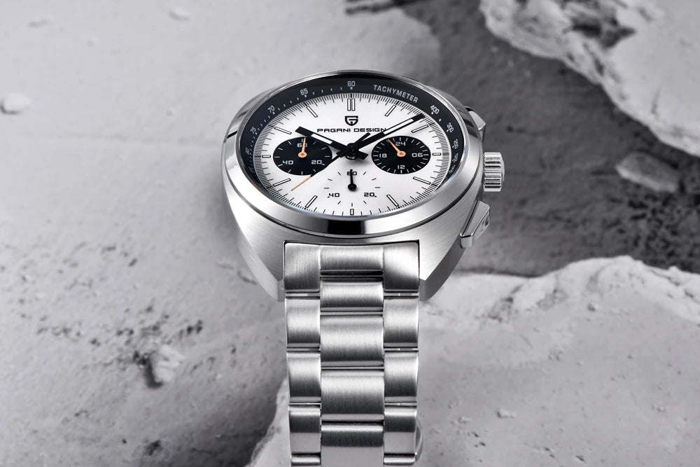 Pagani Design Men’s Quartz Chronograph Watch – Japan VK63 Movement, Sapphire Crystal, 100M Water Resistant